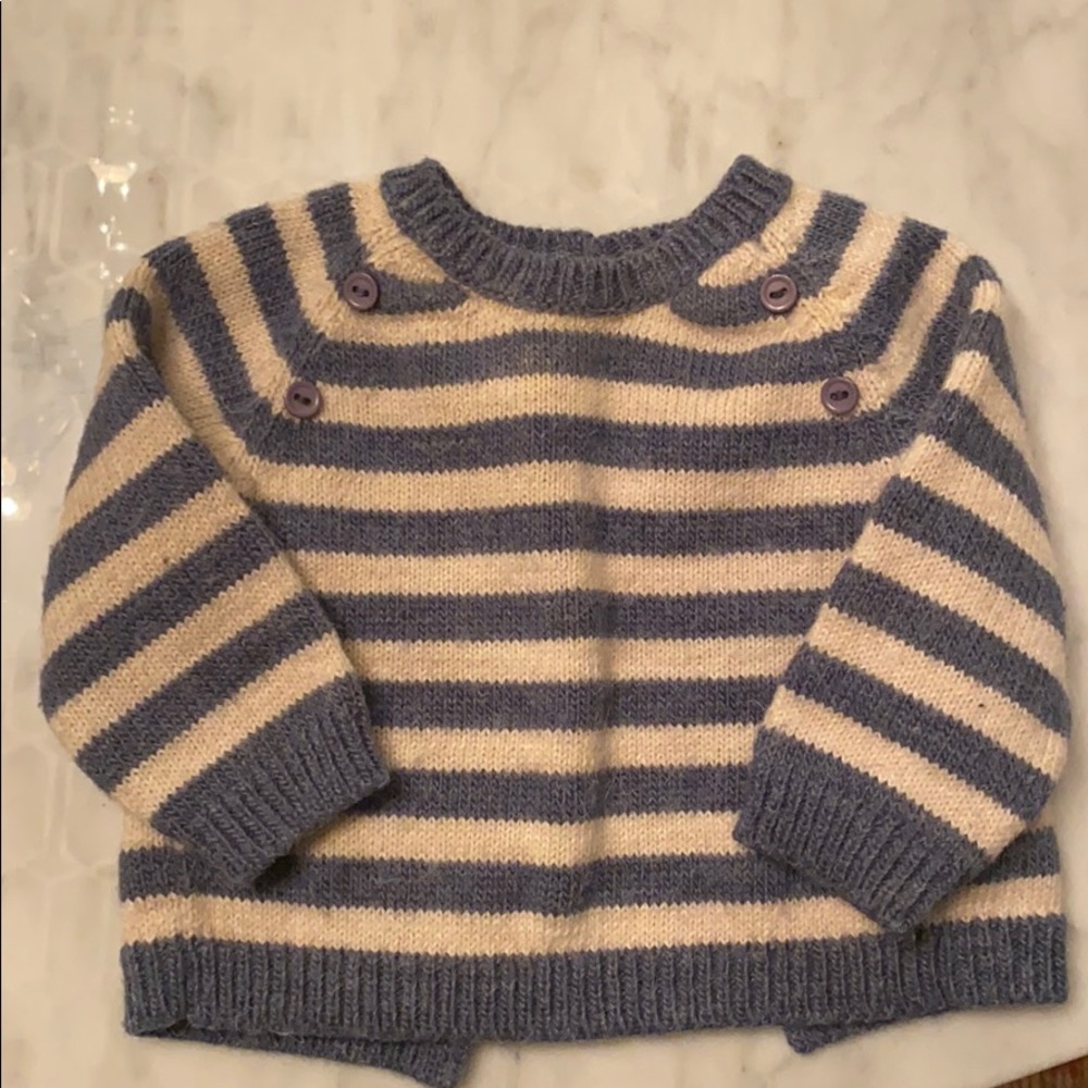 Elaphantito, Striped Infant Sweater